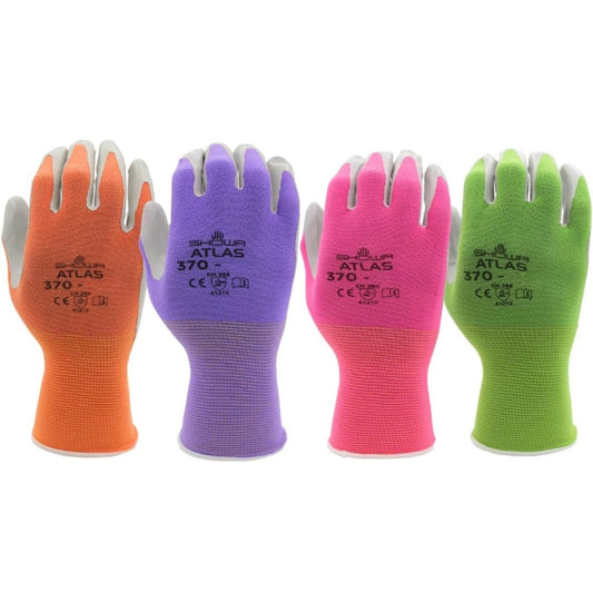 Atlas Professional Nitrile Work Gloves for Landscaping, Gardening