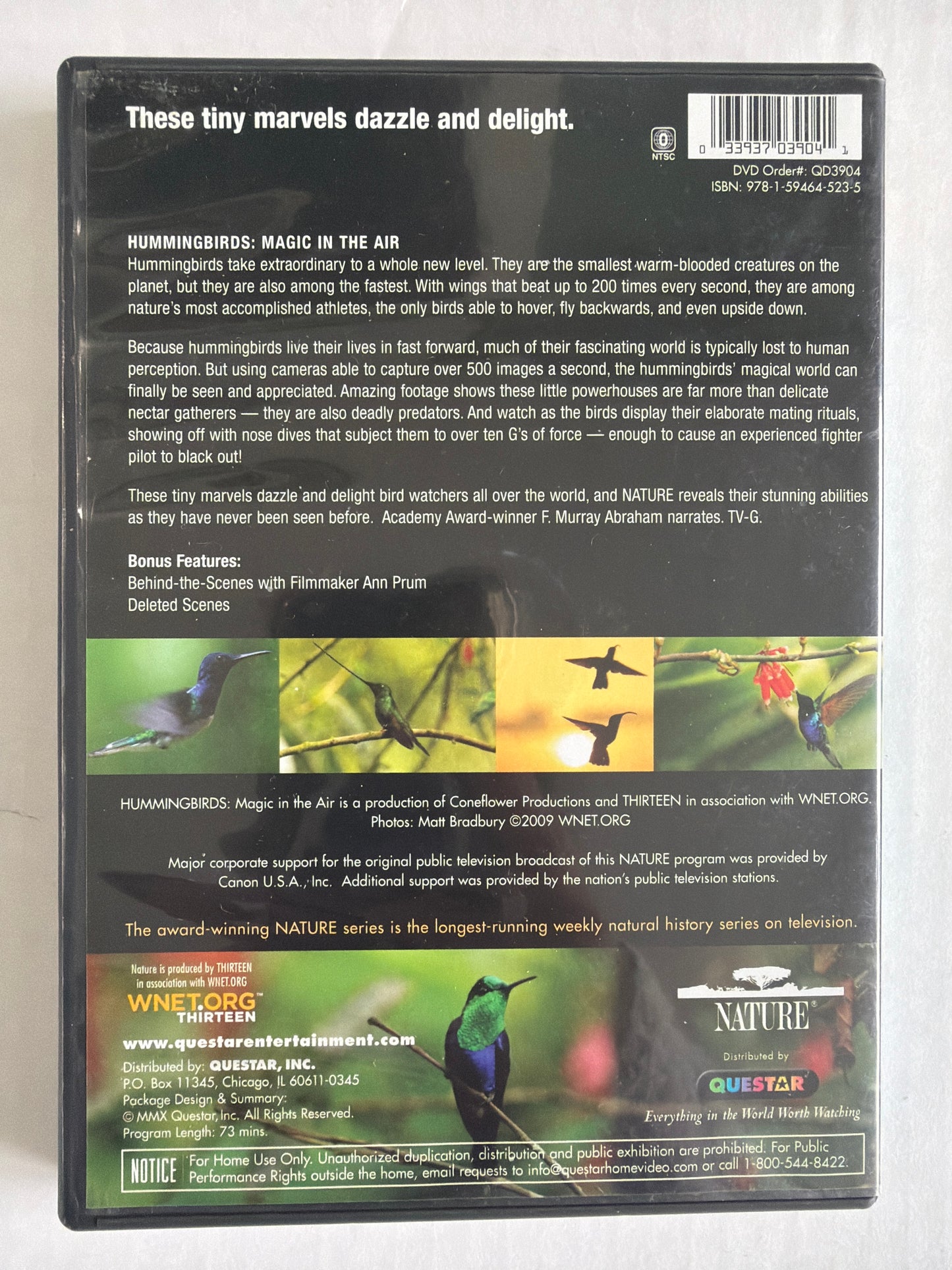 Hummingbirds Magic in the Air DVD