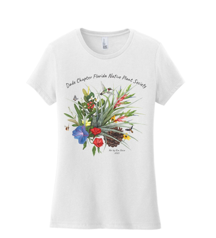 Women's Tillandsia T-shirt With Custom Artwork By Kim Heise